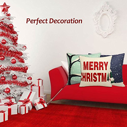 Sykting Embroidery Throw Pillow Case 18x18 Christmas Pillow Cover set – By  Harrington