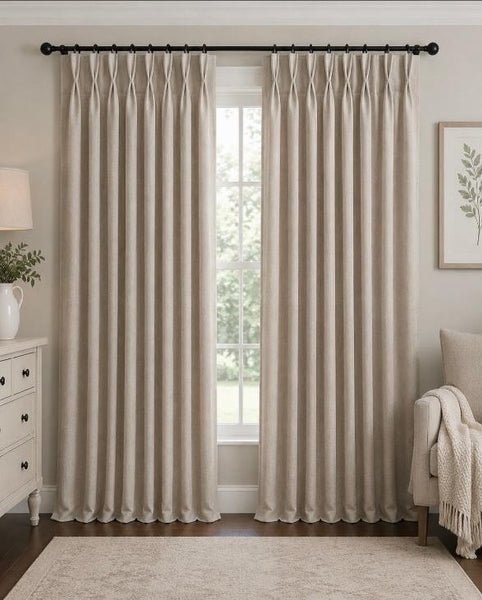 2 Finger Pleat Curtain - Make Your Own