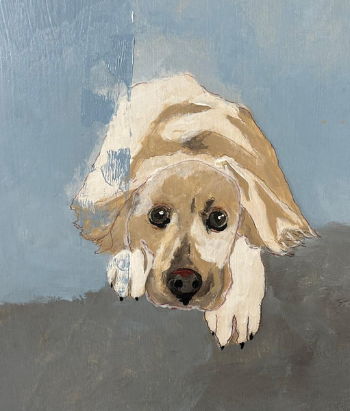 "Mellow Mutt" Painting