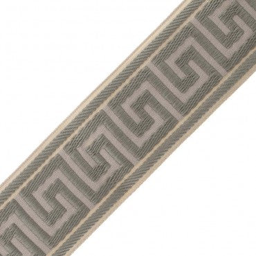 Roman Shade #LD123  (with Fabulous Greek Key Trims)