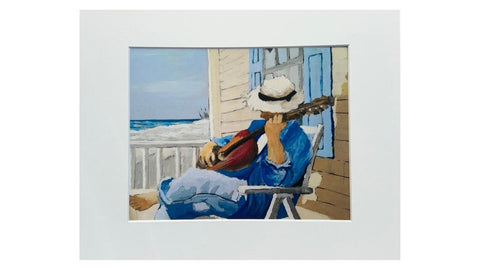 PRINT  #P4 Chilling At The Beach