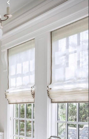 Roman Shade #LD600 Light-Weight Linen