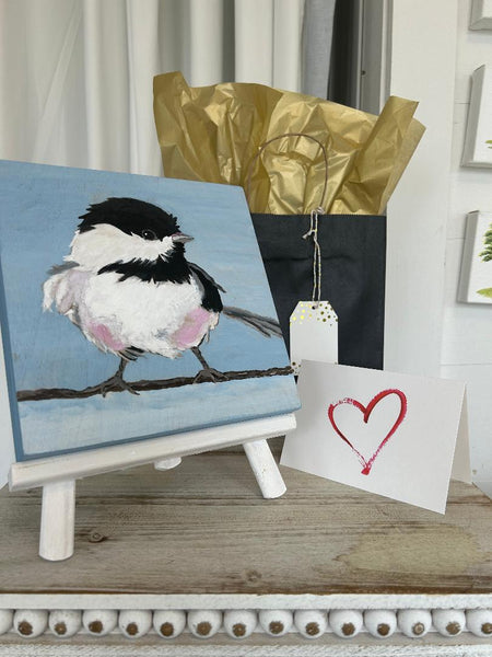 DIY   Black-Caped Chickadee