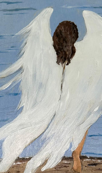 DIY  #P82 "Angel at the Edge of the Water"