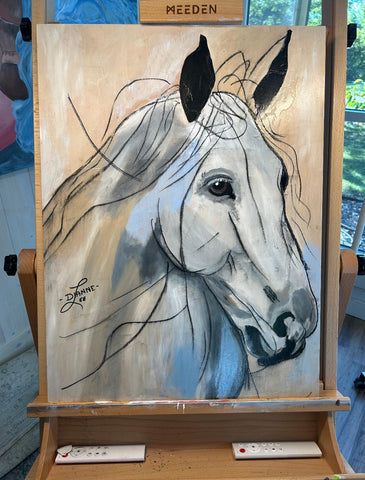 Abstract Horse Painting Kit