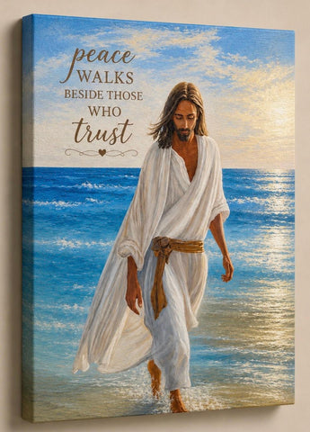 Canvas Print 24" X 40" - Jesus of Galilee -  (Healing Art)