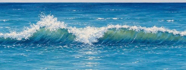Framed Print 11" X 14" - Ocean Art  (Healing Art)
