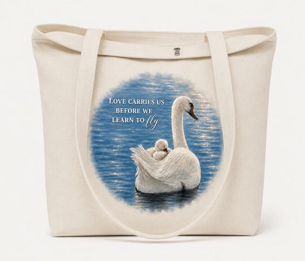 Swan Tote Bag