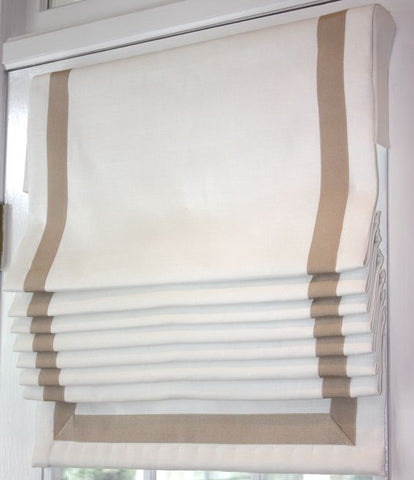 Roman Shade with Ribbon #SF101LD SOFT FOLDS  7th BEST SELLER
