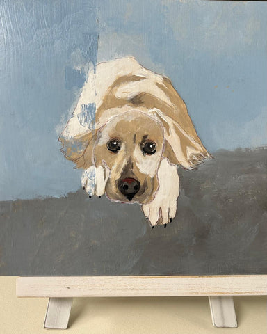 "Mellow Mutt" Painting