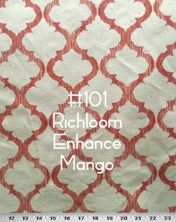 Etsy Info #078  Geometric Patterns Roman Shade