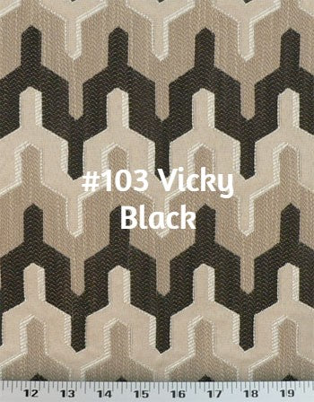 Etsy Info #078  Geometric Patterns Roman Shade