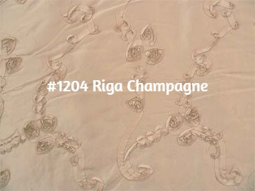 #1P550 Champagne Colors Faux Silk Curtain (Use Discount Code)
