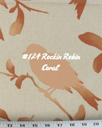 $189.00 Roman Shade Bird with Burlap Banding #3P118
