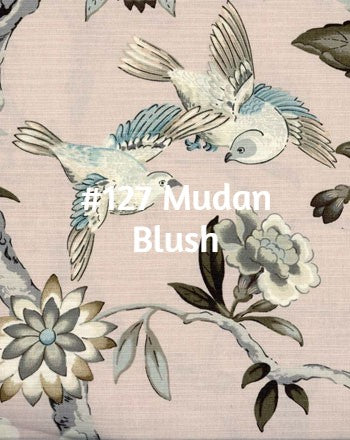 Roman Shade Bird with Burlap Banding #4P118
