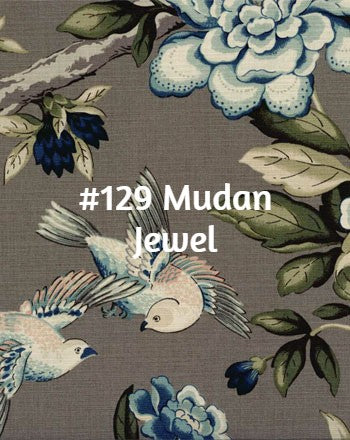 Roman Shade Bird with Burlap Banding #4P118