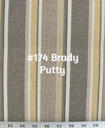 Etsy Client #106 Wide Stripe Roman (slats)