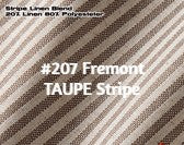 $184.00 Farmhouse Stripes Romans #2P120