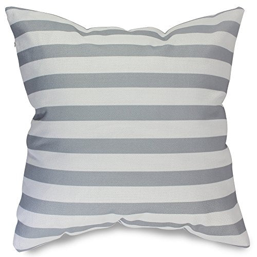 popeven Grey Geometric Pattern Pillow Covers Decorative Sets of 4 Sofa Pillow Case for Living Room Throw Pillows Sets for Couch