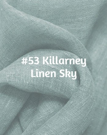 KIT #076 Roman Shade (Light & Airy Linen Relaxed, Unlined) - Make Your Own & See How Much You Save