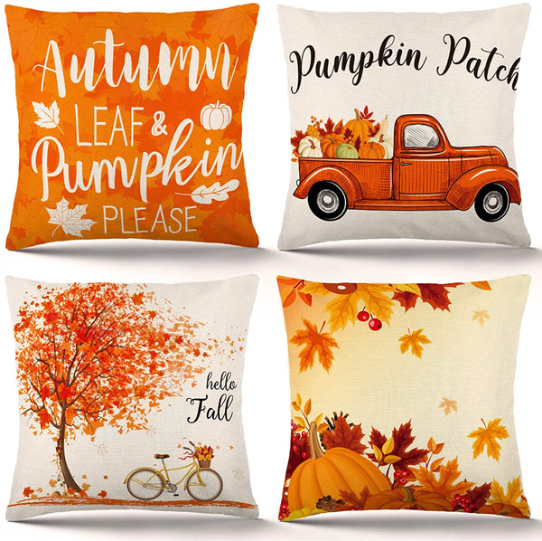 TP544 Fall / Thanksgiving Throw Pillows