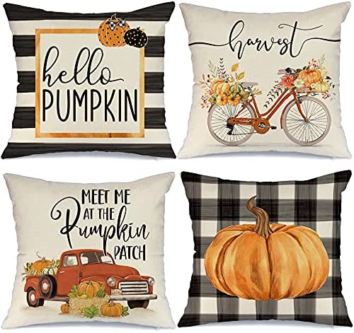 TP549 Fall / Thanksgiving Throw Pillows