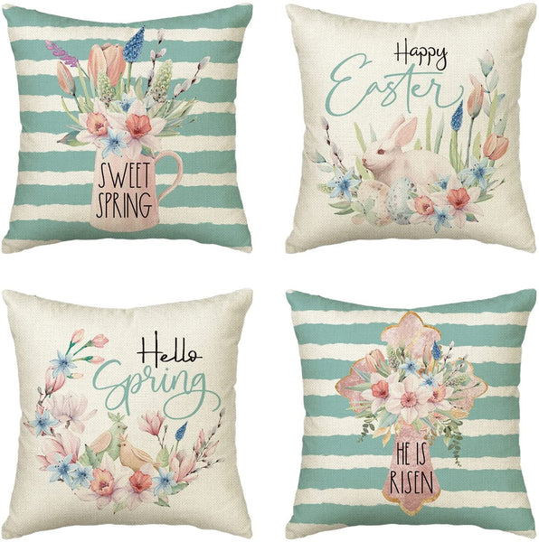TP514  Easter Throw Pillows Group