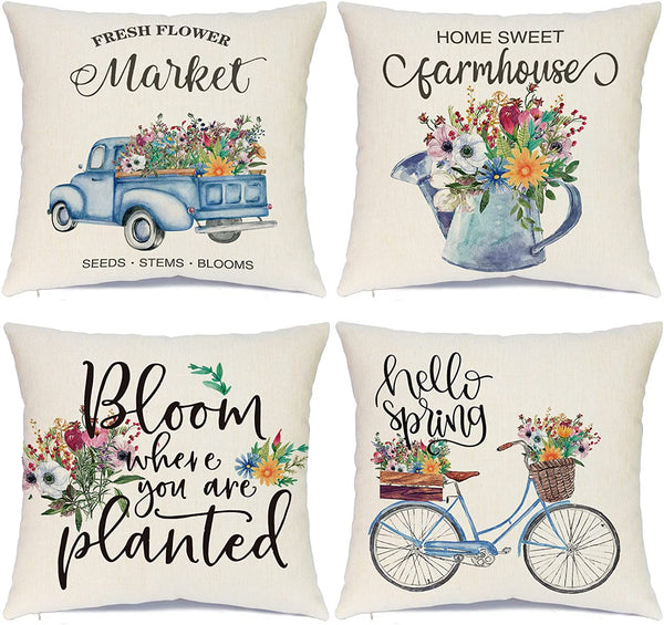 TP523  Spring Throw Pillows Group