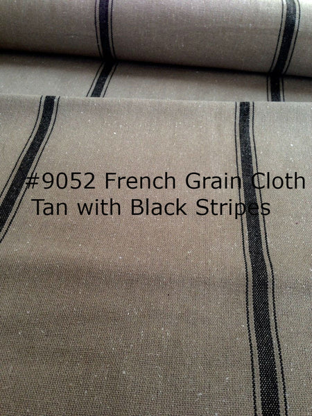 $158.00 Roman Shade French "Grain Sack" Relaxed Unlined #2P097