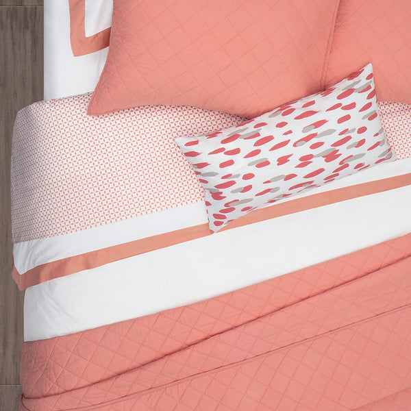 #C6 Coral Diamond QUILT