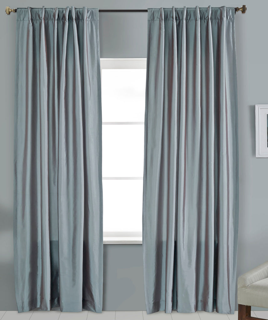 4P505 Cotton Blend Curtain in Cool Colors (Use Discount Code) By