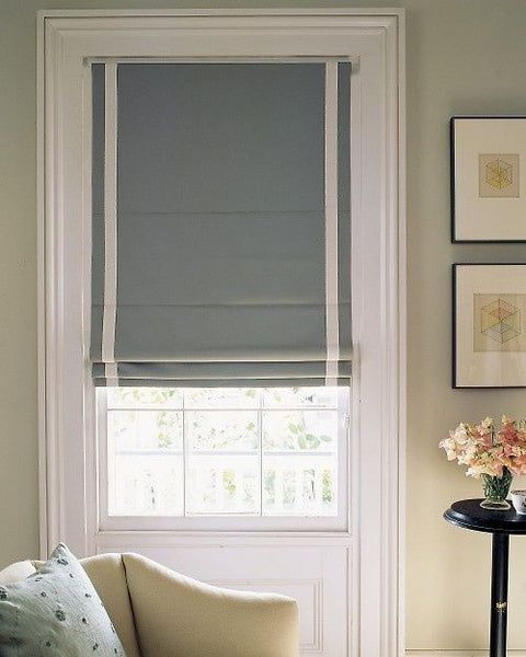 $179.00 Roman Shade with Banding #4P116