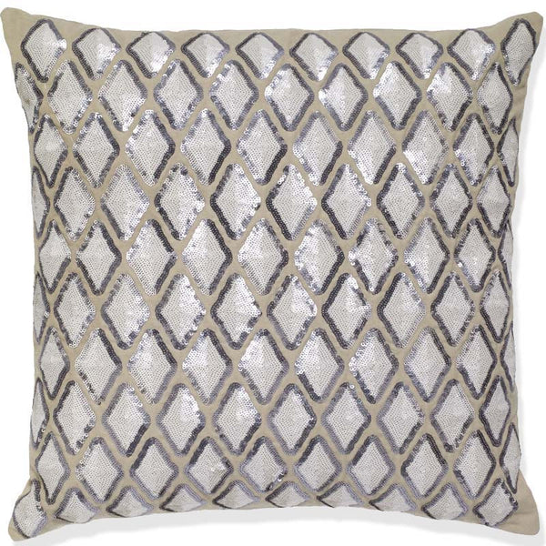 #C1025 Linen Sequin PILLOW 20 x 20