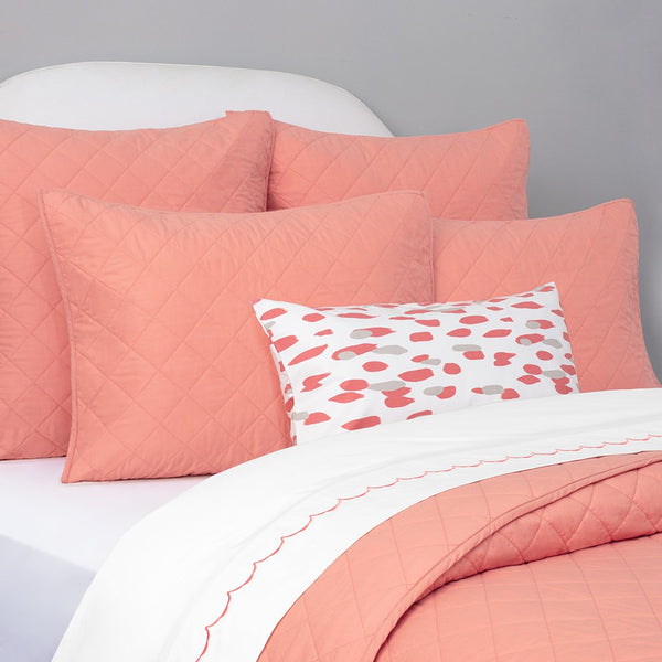 #C6 Coral Diamond QUILT