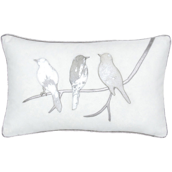 #C809  Birds PILLOW 12 x 20