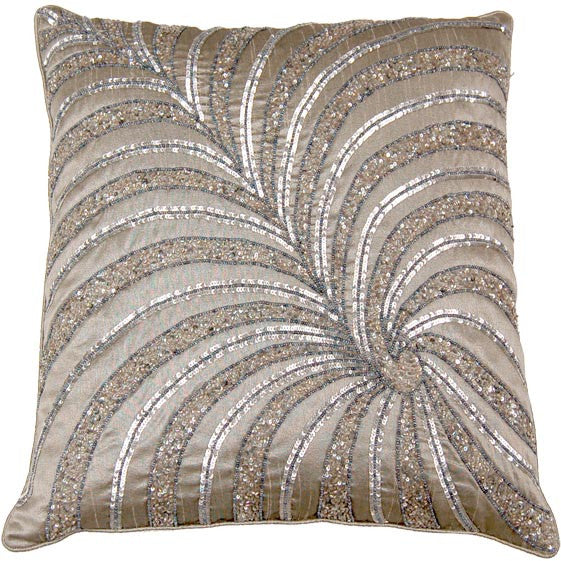 #C855 Beadwork PILLOW 20 x 20