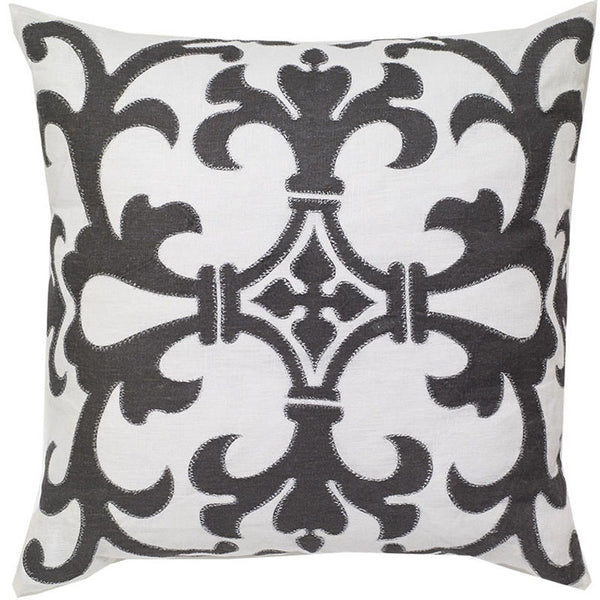 #C986  Linen Print PILLOW 20 x 20