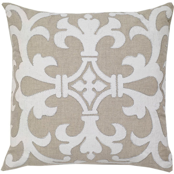 #C989  Linen Print PILLOW 20 x 20