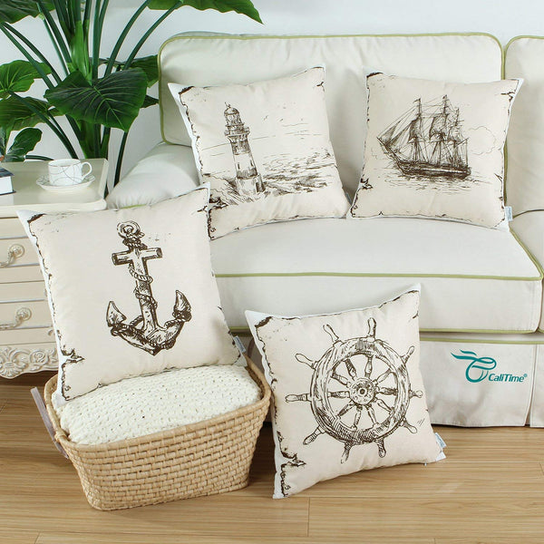 TP113 Ahoy Mate Throw Pillows Group