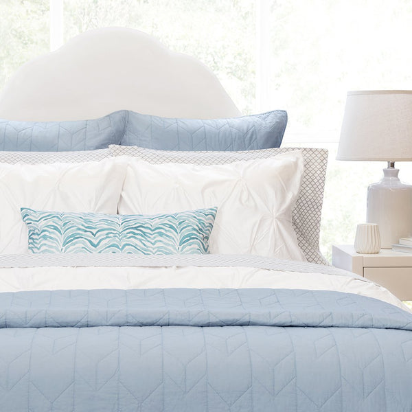 #FB6 French Blue Chevron QUILT