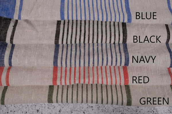 Etsy Info -  KIT #620 - Roman Shade Stripe LINEN