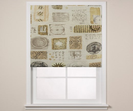 $184.00 Roman Shade Zodiac #P073