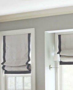 Etsy Info -  KIT #084 - Roman Shade  (Ribbon on 3 Sides, Unlined)