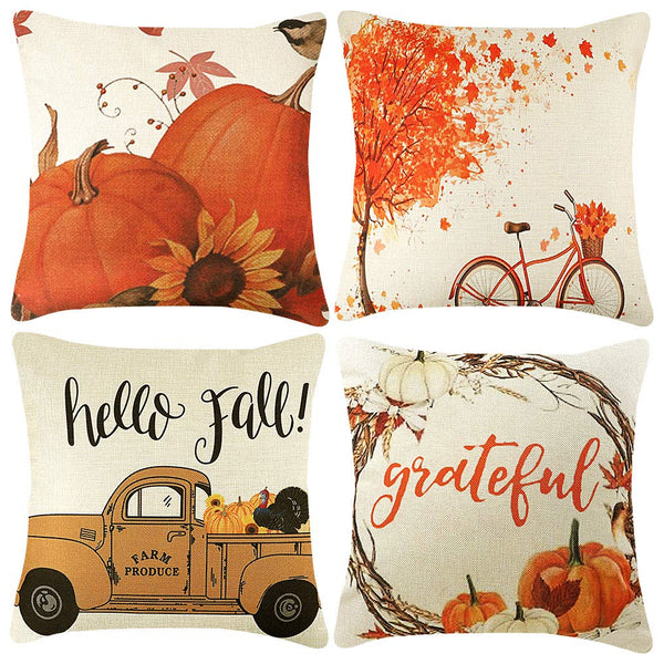 TP203 Autumn Throw Pillows Group