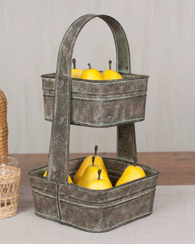 Two Tier Square Tote