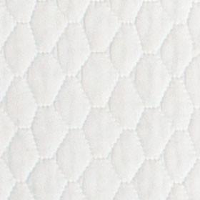 #W2 White Quilted SHAMS